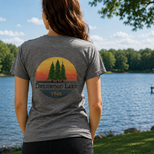 Camiseta Sunset Deerwood Lake