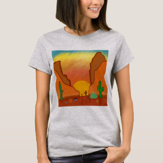 Camiseta Sunset do Deserto