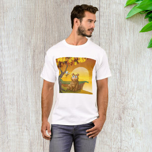 Camiseta Sunset do Urso Castanho