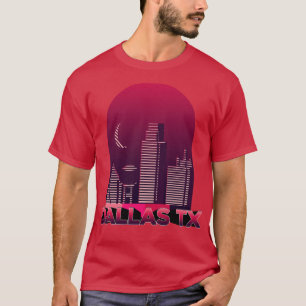 Camiseta Sunset em Dallas Texas TShirt