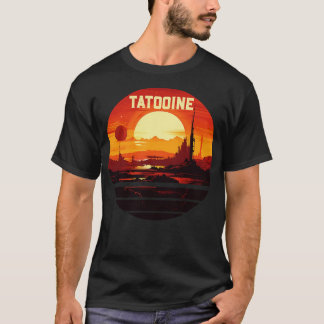 Camiseta Sunset em Tatooine