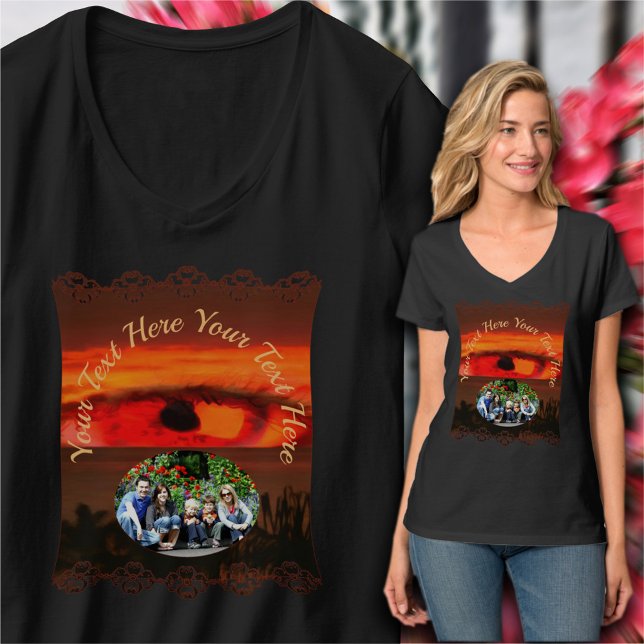 Camiseta Sunset Family Eye 2106 (Criador carregado)