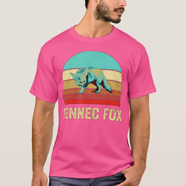 Camiseta Sunset Fennec Fox (Frente)