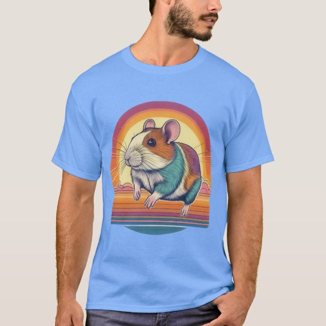 Camiseta Sunset Guiné Pig Adventure (Frente)