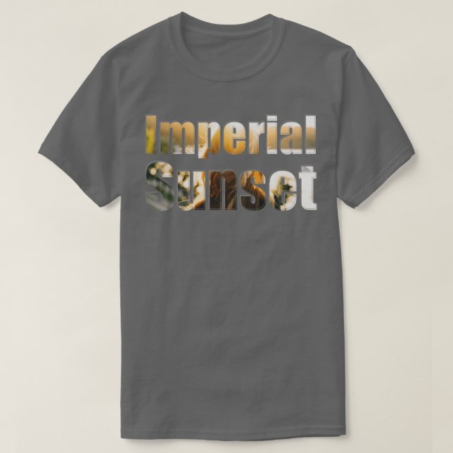 Camiseta Sunset Imperial (Frente do Design)
