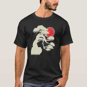 Camiseta Sunset Japan Zen Bonsai Tree