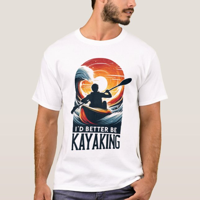 Camiseta Sunset Kayaking Adventure (Frente)