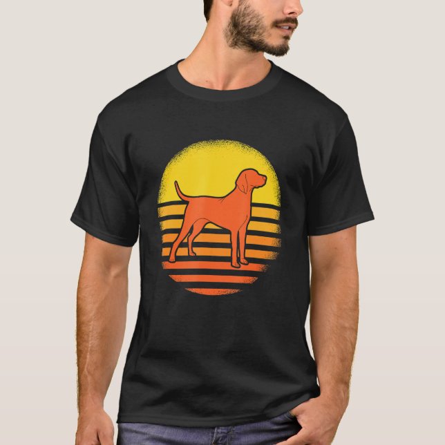 Camiseta Sunset Labrador Retriever Labby Black Lab Labrador (Frente)