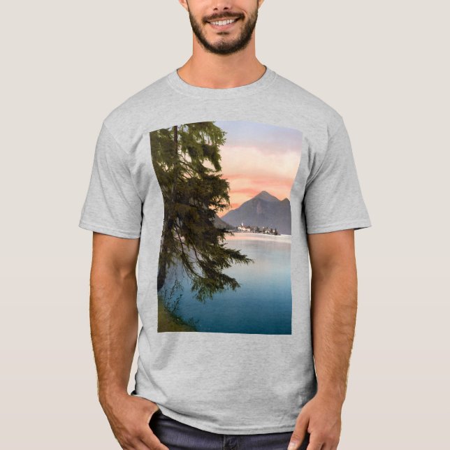 Camiseta Sunset na Alemanha T-Shirt (Frente)