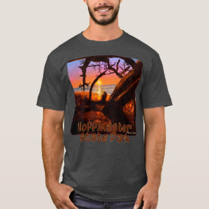 Camiseta Sunset No Hoffmaster State Park Michigan