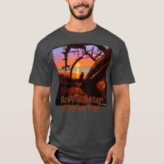 Camiseta Sunset No Hoffmaster State Park Michigan
