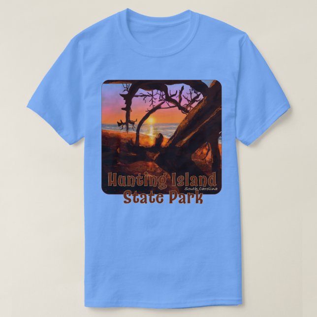 Camiseta Sunset No Parque Estadual Da Ilha De Caça, Carolin (Frente do Design)