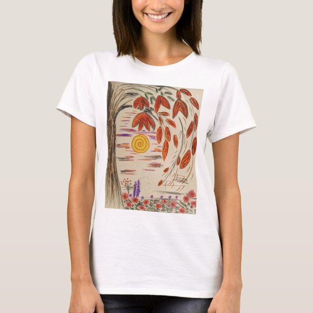 Camiseta Sunset on boulevard T-Shirt (Frente)