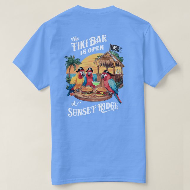 camiseta Sunset Ridge Race 2024 (Verso do Design)