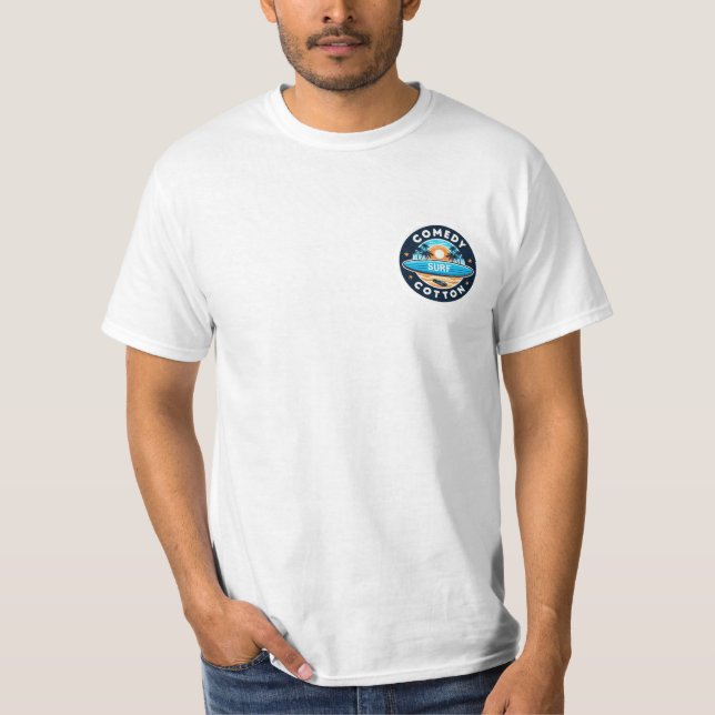 Camiseta Sunset Serenity Beach Tee (Frente)