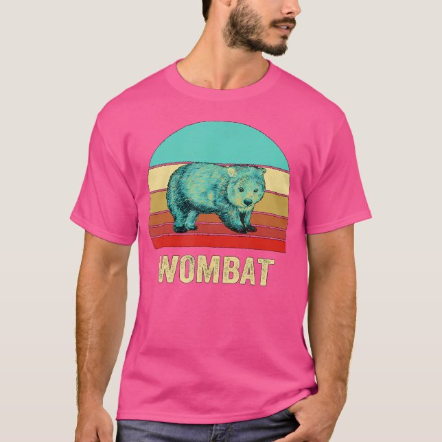 Camiseta Sunset Wombat (Frente)