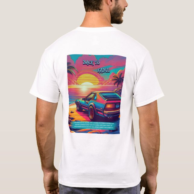 Camiseta "Sunshine Drive Graphic T-Shirt" (Verso)