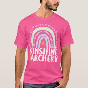 Camiseta Sunshine e Archery Gift-Rainbow Gratuito para Mulh