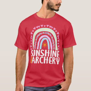 Camiseta Sunshine e Archery Gift-Rainbow Gratuito para Mulh