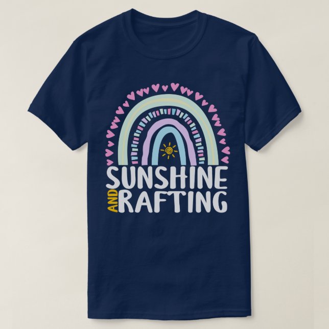 Camiseta Sunshine e Rafael Cotovelo Cute para Mulheres Cria (Frente do Design)