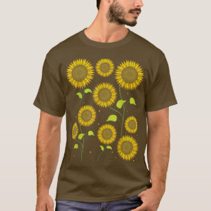Camiseta Sunshine Girassol Hippie Flor Blossomas Natureza S