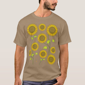 Camiseta Sunshine Girassol Hippie Flor Blossomas Natureza S
