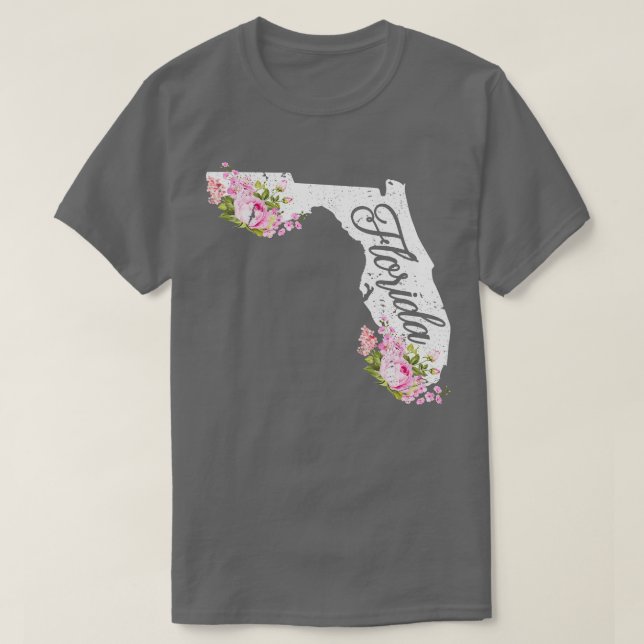 Camiseta Sunshine Local Florida Flag (Frente do Design)