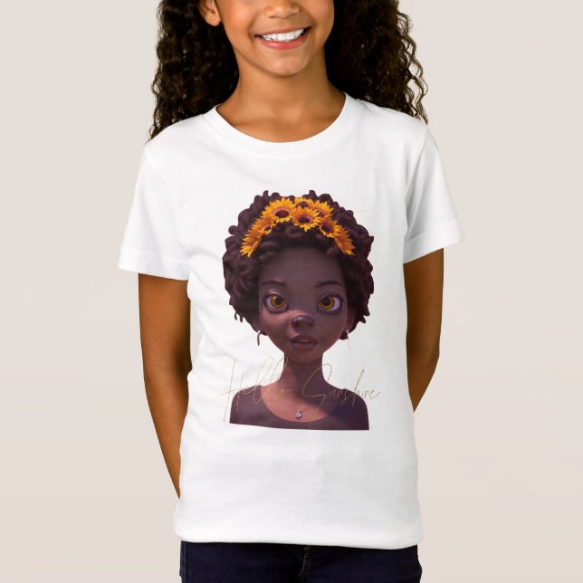 Camiseta Sunshine & Melanin (Frente)