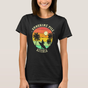 Camiseta Sunshine Pill Astoria Summer Oregon Praia Tropical
