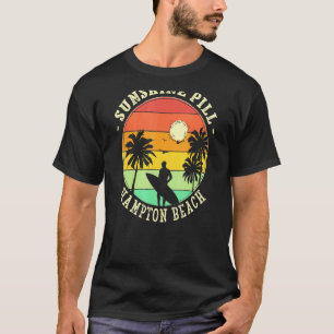 Camiseta Sunshine Pill Hampton Beach Summer New Hampshire T