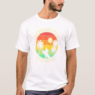 Camiseta Sunshine Pill Seal Beach Summer Tropica