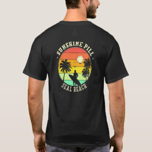 Camiseta Sunshine Pill Seal Beach Summer Tropica