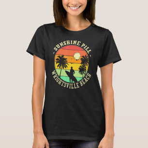 Camiseta Sunshine Pill Wright Sville Praia Verão Norte Caro