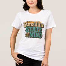Camiseta Sunshine State, Camisa de Férias de Praia