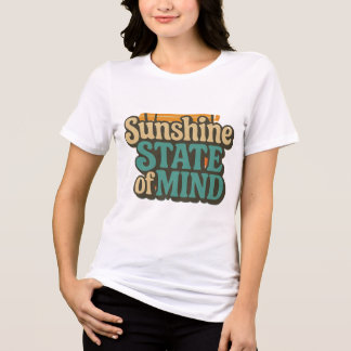 Camiseta Sunshine State, Camisa de Férias de Praia
