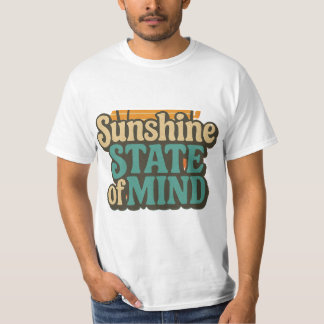 Camiseta Sunshine State, Camisa de Férias de Praia