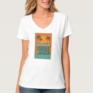 Camiseta Sunshine State, Camisa de Férias de Praia