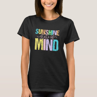 Camiseta Sunshine State Of Mind Positive Vibes