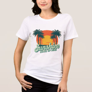 Camiseta Sunshine State, Retro Beach Vacation Shir