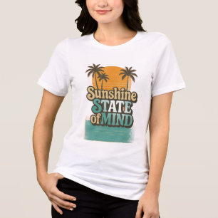 Camiseta Sunshine State, Retro Beach Vacation Shir