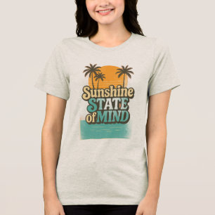 Camiseta Sunshine State, Retro Beach Vacation Shir