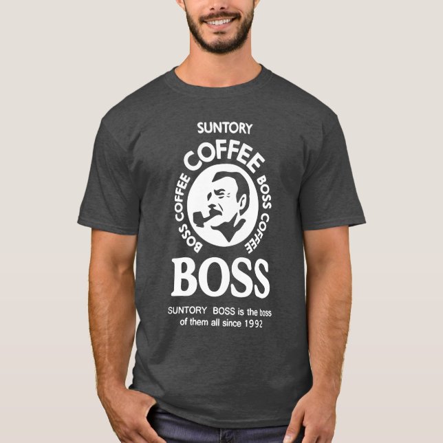 Camiseta Suntory boss coffee gift (Frente)