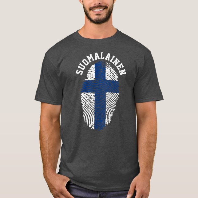 Camiseta Suomalainen (Finlandês) (Frente)
