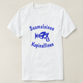 Camiseta suomalainen kapinallinen finlandês