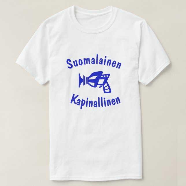 Camiseta suomalainen kapinallinen finlandês (Frente do Design)