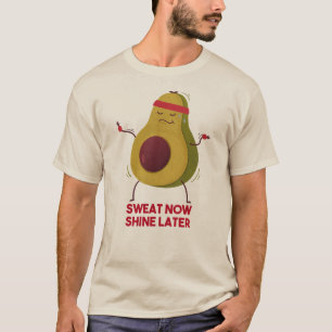 Camiseta Suor agora brilha mais tarde