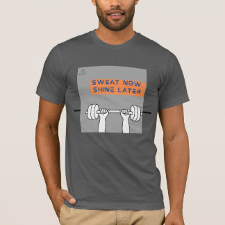 Camiseta Suor Agora, Brilhante Mais Tarde - Tchau De Trabal