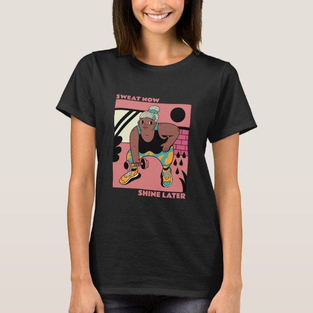 Camiseta Suor Agora, Brilho Mais Tarde (Frente)