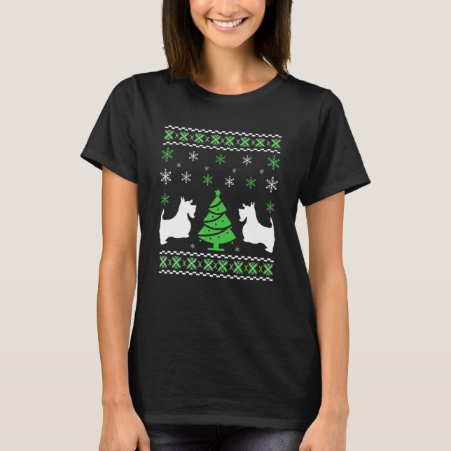 Camiseta Suor De Natal Bastante Bastante Para O Natal De Cã (Frente)
