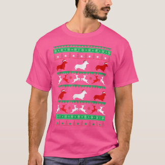 Camiseta Suor De Natal Corgi Para Homens Do Cão